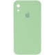Чохол Silicone Case Square Full Camera Protective (AA) для Apple iPhone XR (6.1") М'ятний / Mint