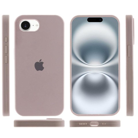Чохол Silicone Case Full Protective (AA) для Apple iPhone 16e (6.1") Сірий / Lavender
