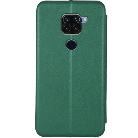 Шкіряний чохол-книжка Classy для Xiaomi Redmi Note 9 / Redmi 10X Зелений