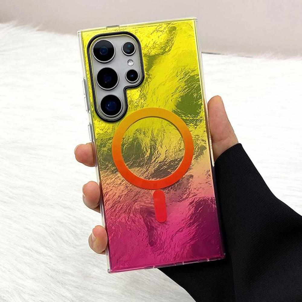 Чехол TPU Shiny Mountain (MagFit) для Samsung Galaxy S24 Ultra