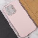 Чохол Silicone Case Full Protective (AA) NO LOGO для Apple iPhone 16 (6.1") Рожевий / Chalk Pink