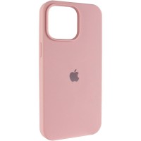 Чохол Silicone Case (AA) Logo with MagSafe для Apple iPhone 11 Pro Max (6.5") Рожевий / Pink Sand