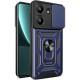 Ударостійкий чохол Camshield Serge Ring для Xiaomi Poco M7 Pro 5G Синій