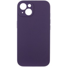 Чохол Silicone Case Full Camera Protective (AA) NO LOGO для Apple iPhone 13 (6.1") Фіолетовий / Elderberry