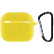 Силіконовий футляр для навушників AirPods 3 Жовтий / Neon Yellow