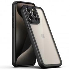 TPU чохол Transparent + Colour 1,5mm для Apple iPhone 11 Pro Max (6.5") Black