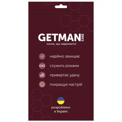 TPU чохол GETMAN Ease logo посилені кути для Apple iPhone 17 Air (6.5") Безбарвний (прозорий)