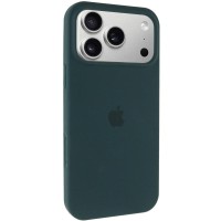 Чохол Silicone Case Full Protective (AA) для Apple iPhone 17 Pro Max (6.9") Зелений / Forest green