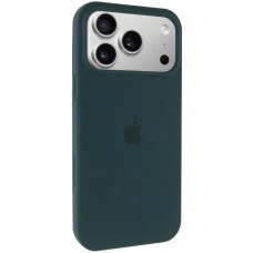 Чохол Silicone Case Full Protective (AA) для Apple iPhone 17 Pro Max (6.9") Зелений / Forest green