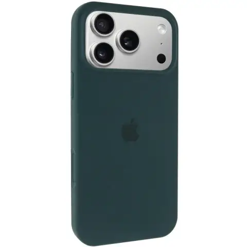 Чохол Silicone Case Full Protective (AA) для Apple iPhone 17 Pro Max (6.9") Зелений / Forest green