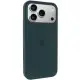 Чохол Silicone Case Full Protective (AA) для Apple iPhone 17 Pro Max (6.9") Зелений / Forest green