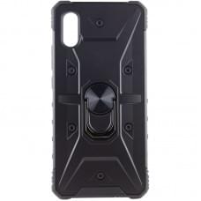 Ударостійкий чохол Pathfinder Ring для Xiaomi Redmi 9A Чорний / Black