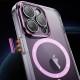 Чохол TPU+PC Colorful with MagSafe для Apple iPhone 14 Pro (6.1") Pink