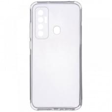 TPU чехол Epic Transparent 1,5mm Full Camera для TECNO Camon 17