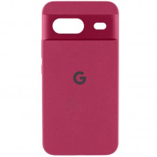 Чохол Silicone Cover Lakshmi Full Camera (AAA) with Logo для Google Pixel 8a Бордовий / Plum