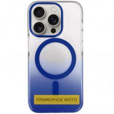 Чохол TPU+PC Phantom with MagSafe для Apple iPhone 16e (6.1") Blue