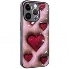 TPU+PC чохол Prisma Plushie для Apple iPhone 15 Pro Max (6.7") Hearts
