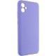 Чохол Silicone Cover Lakshmi Full Camera (AA) для Samsung Galaxy A05 Бузковий / Dasheen