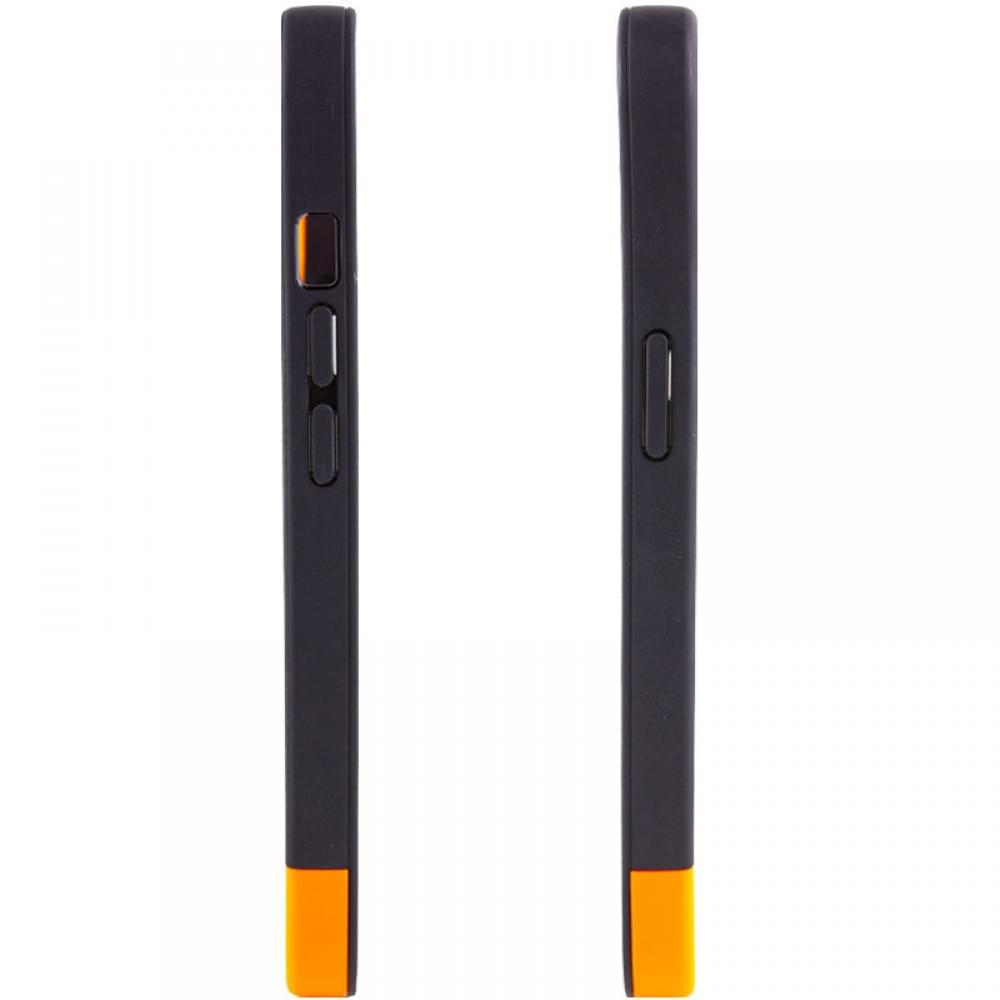 Чохол TPU+PC Bichromatic для Apple iPhone X / XS (5.8") Black / Orange