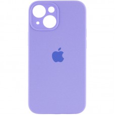 Чохол Silicone Case Full Camera Protective (AA) для Apple iPhone 13 (6.1") Бузковий / Dasheen / PVH