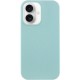 Чохол Silicone Case Full Protective (AA) NO LOGO для Apple iPhone 16 (6.1") Бірюзовий / Beryl