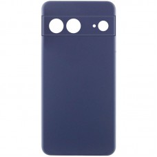 Чохол Silicone Cover Lakshmi Full Camera (AAA) для Google Pixel 8 Темно-синій / Midnight blue
