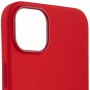 Чохол Silicone case (AAA) full with Magsafe для Apple iPhone 13 Pro Max (6.7") Червоний / Red