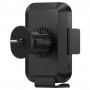 Автотримач з БЗУ Baseus Halo Electric Wireless Charging Car Mount 15W (SUDD000001) Black