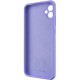 Чохол Silicone Cover Lakshmi Full Camera (AA) для Samsung Galaxy A05 Бузковий / Dasheen