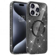 Чохол TPU Eclipse Sparkle (MagFit) для Apple iPhone 12 Pro Max (6.7") Black