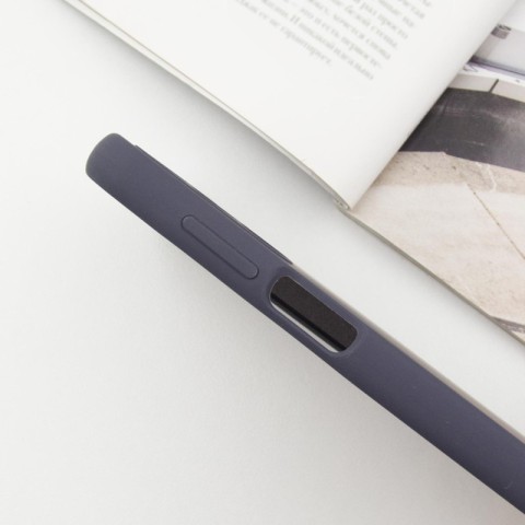 Чохол Silicone Cover Lakshmi Full Camera (AAA) with Logo для Samsung Galaxy A26 5G Сірий / Dark Gray