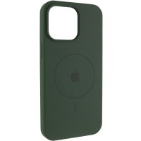 Чохол Silicone Case Full Protective (AA) V2 with MagSafe для Apple iPhone 11 Pro Max (6.5") Зелений / Cyprus Green