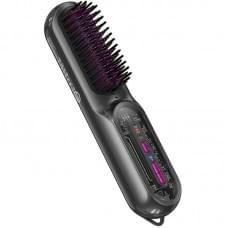 Гребінець-випрямляч Hoco HP45 Heating straight hair comb Gray