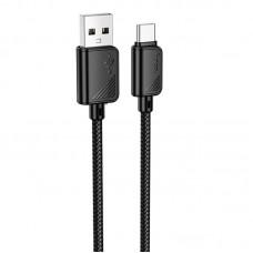 Дата кабель Hoco X113 Beneficio USB to Type-C (1m) Black