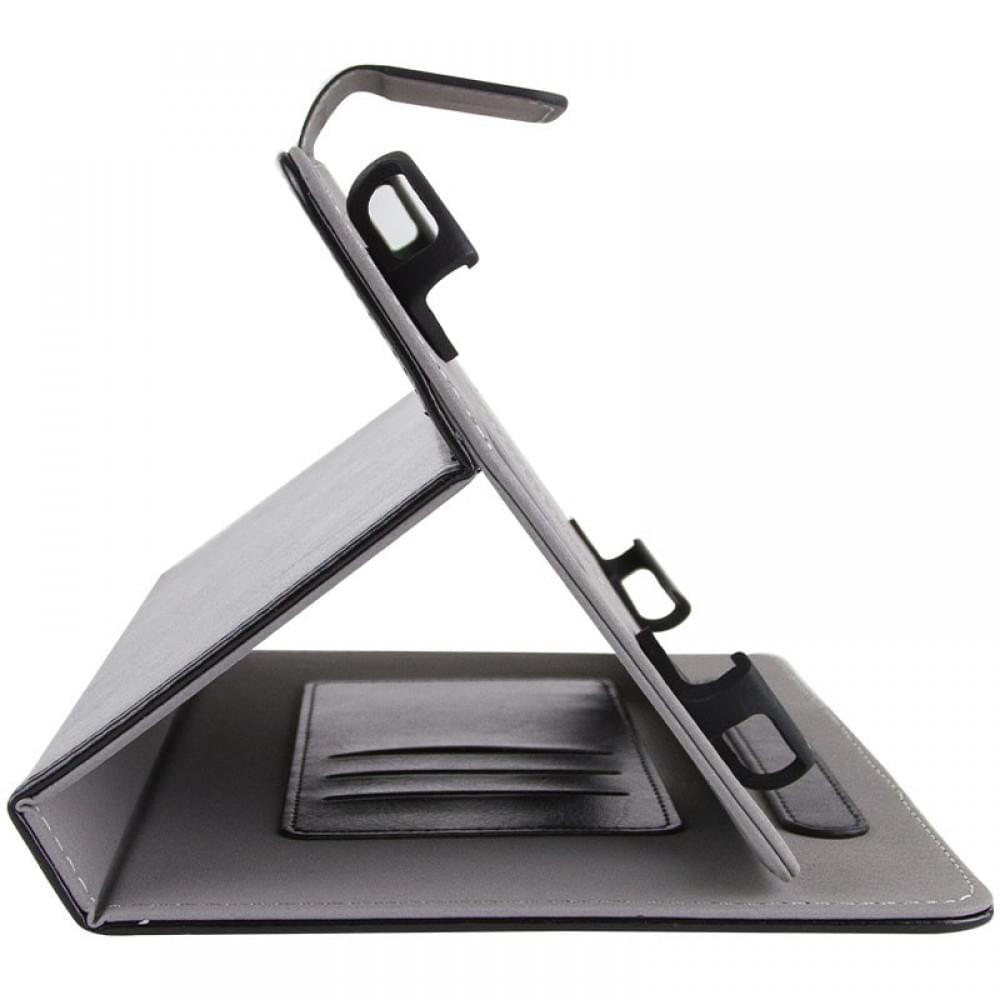 Универсальный кожаный чехол-книжка для планшета 7-8"