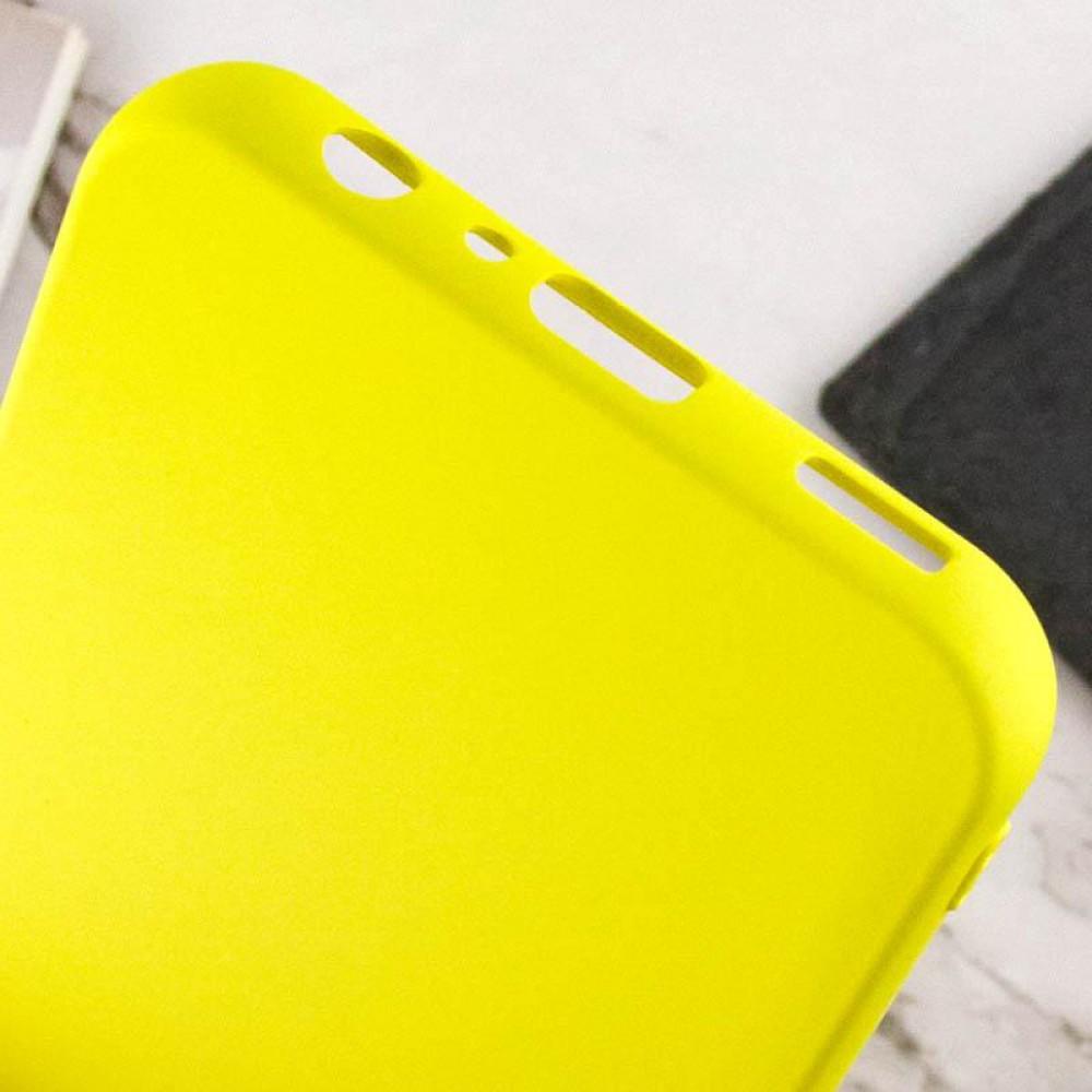 Чохол TPU GETMAN Liquid Silk Full Camera для Samsung Galaxy M34 5G Жовтий / Flash