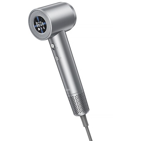 Фен для волосся Hoco HP10 with digital display (1600W) Gray