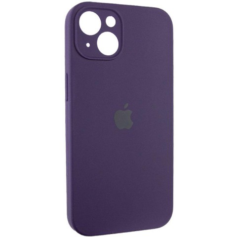 Чохол Silicone Case Full Camera Protective (AA) для Apple iPhone 14 (6.1") Фіолетовий / Elderberry