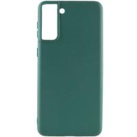 Силіконовий чохол Candy для Samsung Galaxy S21+ Зелений / Forest green