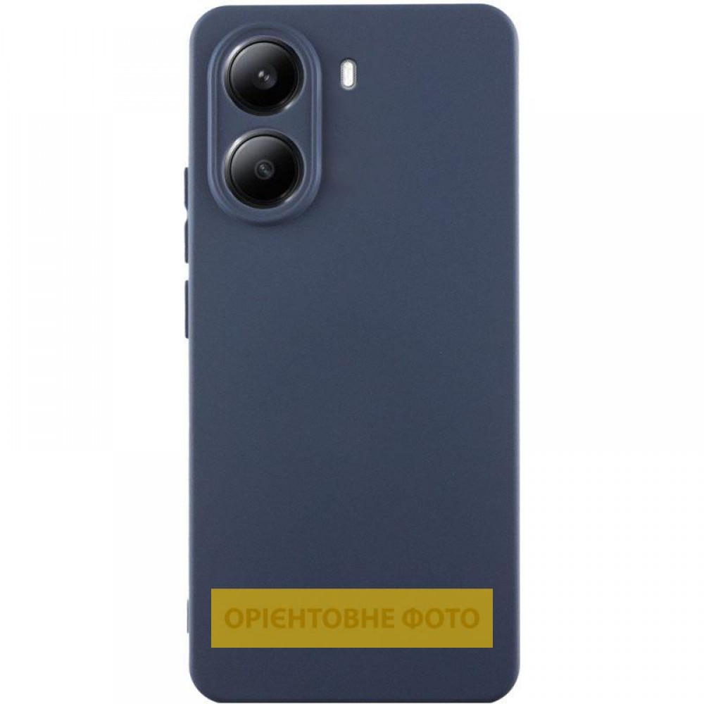Чохол Silicone Cover Ummi Lakshmi Full Camera (AA) для Xiaomi 14T Pro Синій / Midnight Blue