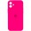 Чохол Silicone Case Full Camera Protective (AA) для Apple iPhone 12 (6.1") Рожевий / Barbie pink / PVH