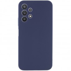 Чохол Silicone Cover Lakshmi Full Camera (AAA) для Samsung Galaxy A32 4G Темно-синій / Midnight blue