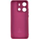 Чохол Silicone Cover Lakshmi Full Camera (A) для Tecno Spark Go 2023 Бордовий / Marsala