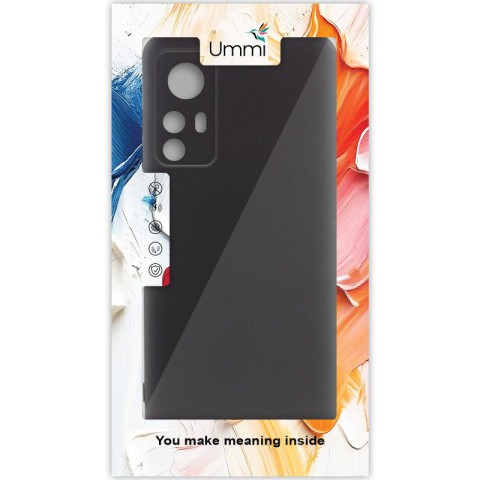 Чохол Silicone Cover Ummi Lakshmi Full Camera (AA) для Xiaomi Redmi Note 12S Чорний / Black