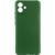 Чохол TPU GETMAN Liquid Silk Full Camera для Samsung Galaxy A04 Зелений / Dark green