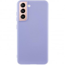 Чохол Silicone Cover Ummi Lakshmi (AA) для Samsung Galaxy S21 Бузковий / Dasheen
