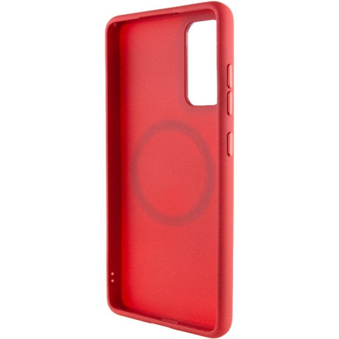 TPU чохол Bonbon Metal Style with MagSafe для Samsung Galaxy A54 5G Червоний / Red