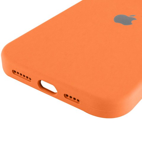 Чохол Silicone Case Full Protective (AA) для Apple iPhone 17 Pro (6.3") Помаранчевий / Orange