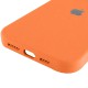 Чохол Silicone Case Full Protective (AA) для Apple iPhone 17 Pro (6.3") Помаранчевий / Orange