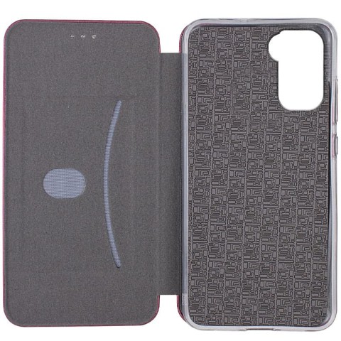 Шкіряний чохол-книжка Classy для Realme C33 Бордовий